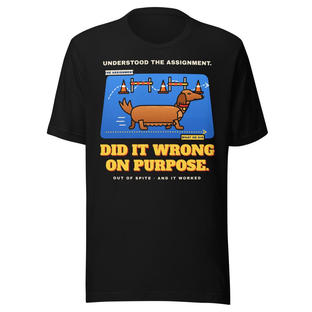 Did It Wrong On Purpose