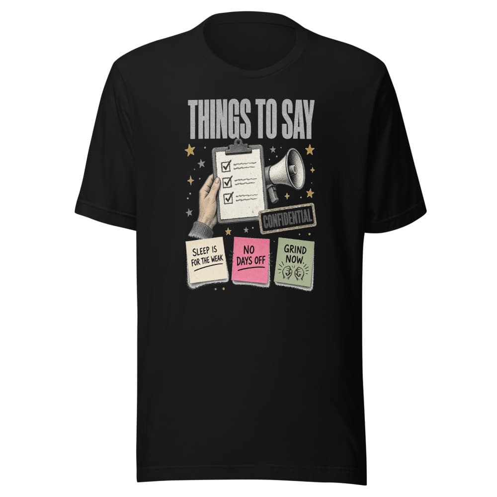 Things To Say